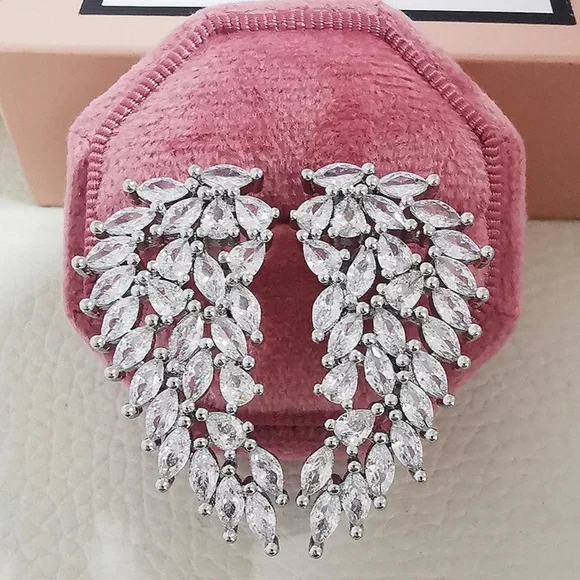 NEW Silver Angel Wings Opening Adjustable Ring - Picture 3 of 5